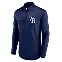 Fanatics Tampa Bay Rays Tough Minded Lightweight Quarter-Zip Pullover