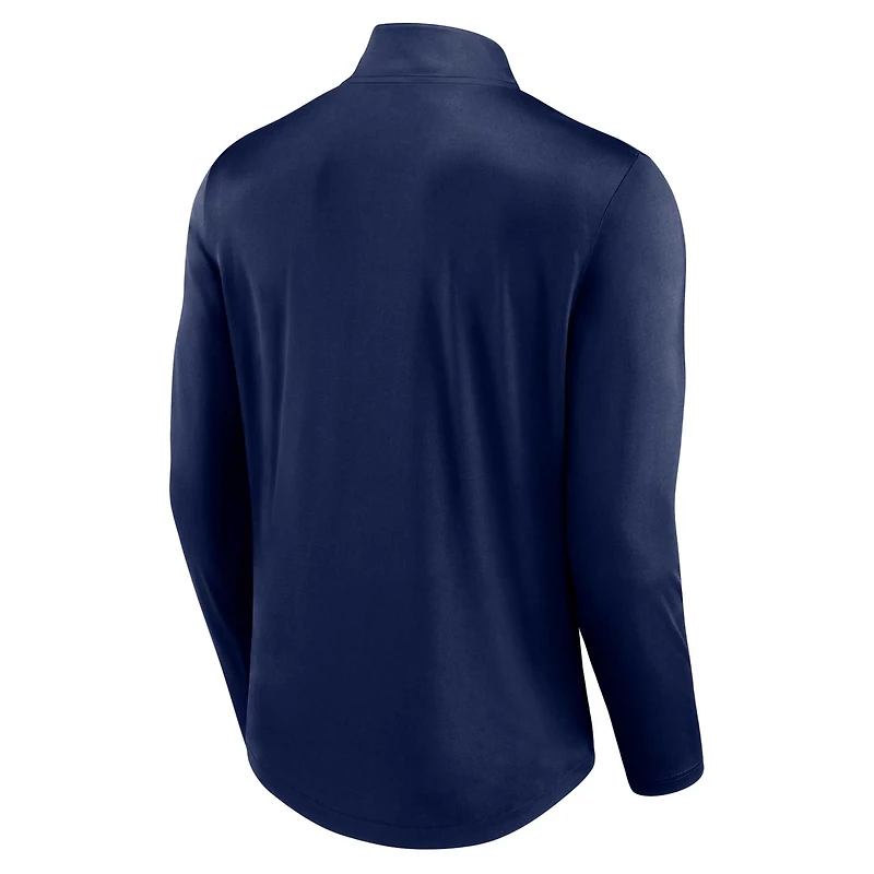 Fanatics Tampa Bay Rays Tough Minded Lightweight Quarter-Zip Pullover