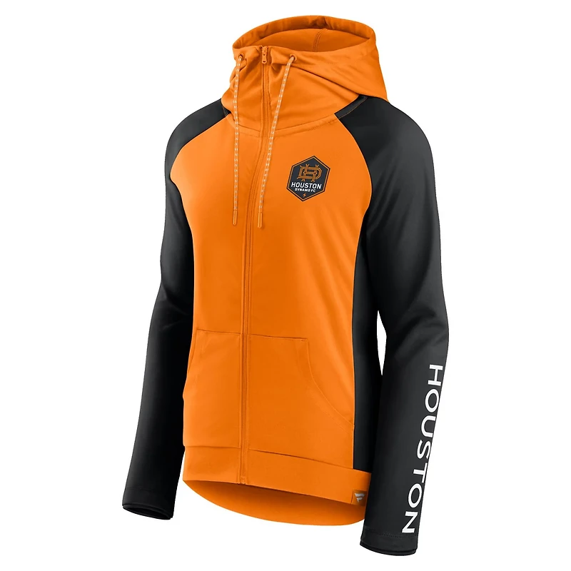 Fanatics Tennessee Houston Dynamo FC Interlock Lightweight Full-Zip Jacket