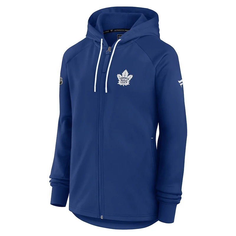 Fanatics Toronto Maple Leafs Authentic Pro Rink Fleece Full-Zip Jacket
