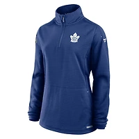 Fanatics Toronto Maple Leafs Authentic Pro Rink Lightweight Quarter-Zip Pullover Sweatshirt