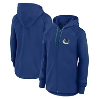 Fanatics Vancouver Canucks Authentic Pro Rink Fleece Full-Zip Jacket