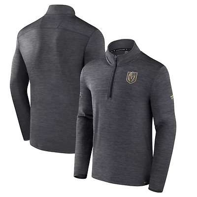 Fanatics Vegas Golden Knights Authentic Pro Quarter-Zip Pullover Top