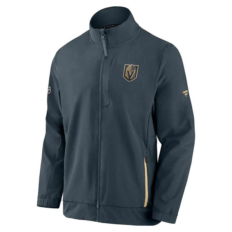 Fanatics Vegas Golden Knights Authentic Pro Rink Coaches Full-Zip Jacket