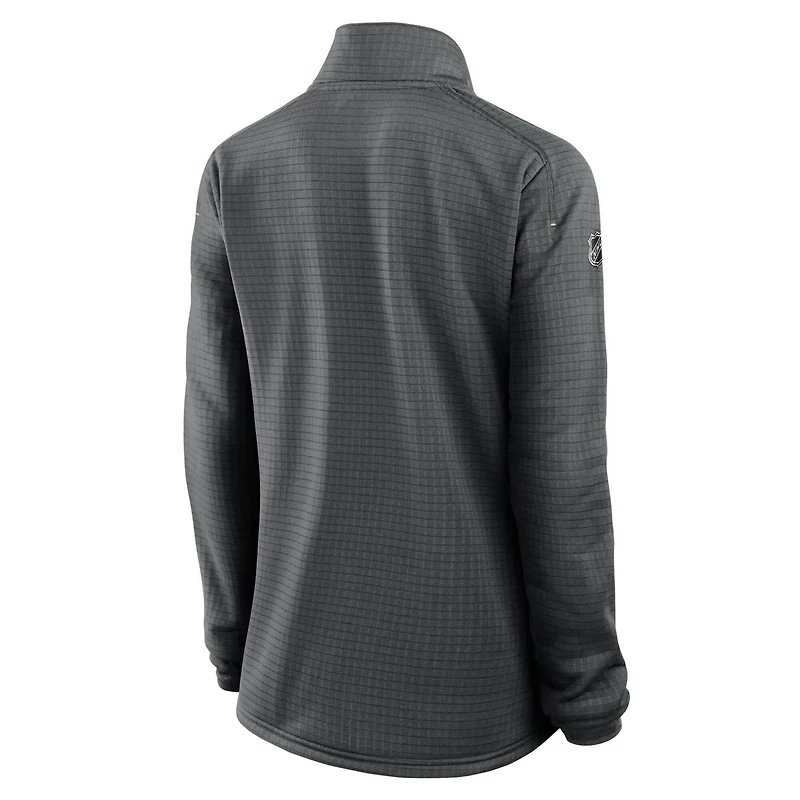 Fanatics Vegas Golden Knights Authentic Pro Rink Lightweight Quarter-Zip Pullover Top