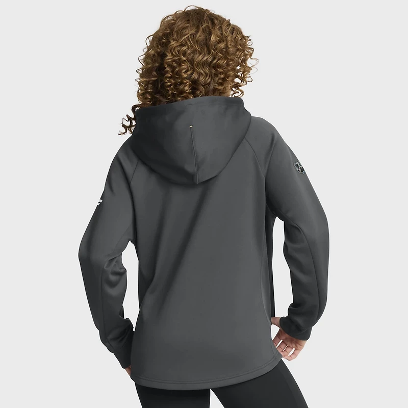 Fanatics Vegas Golden Knights Authentic Pro Rink Raglan Full-Zip Hoodie