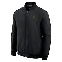 Fanatics Vegas Golden Knights Authentic Pro Road Lightweight Full-Zip Bomber Jacket