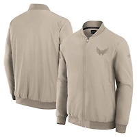 Fanatics Washington Capitals Authentic Pro Road Lightweight Full-Zip Bomber Jacket