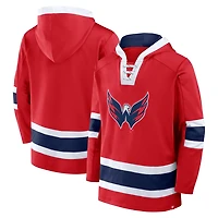 Fanatics Washington Capitals Inside Line Fleece Pullover Hoodie