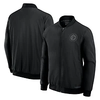 Fanatics Winnipeg Jets Authentic Pro Road Full-Zip Bomber Jacket