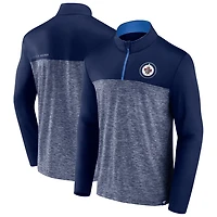 Fanatics Winnipeg Jets Iconic Defender Quarter-Zip Jacket