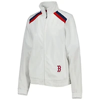 G-III 4Her by Carl Banks Boston Red Sox Flag Full-Zip Track Jacket