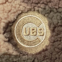 G-III 4Her by Carl Banks Chicago Cubs Sherpa Quarter-Zip Jacket