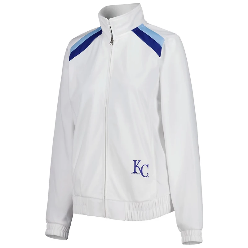 G-III 4Her by Carl Banks Kansas City Royals Red Flag Full-Zip Track Jacket
