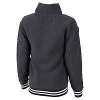 G-III 4Her by Carl Banks Los Angeles Dodgers Play Action Sherpa Fleece Quarter-Zip Jacket
