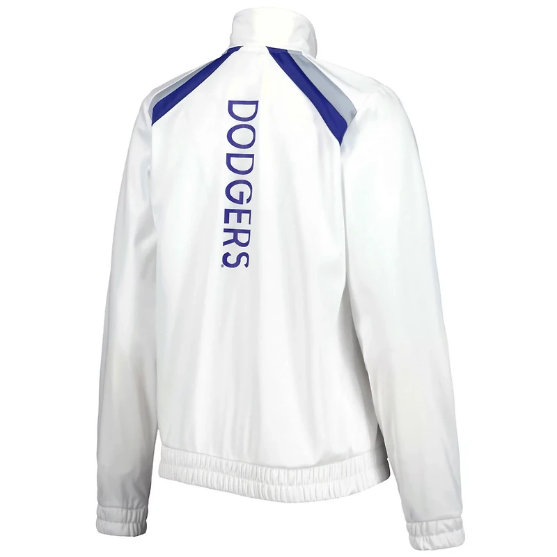 G-III 4Her by Carl Banks Los Angeles Dodgers Red Flag Full-Zip Track Jacket