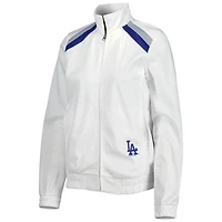 G-III 4Her by Carl Banks Los Angeles Dodgers Red Flag Full-Zip Track Jacket