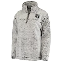 G-III 4Her by Carl Banks Los Angeles Kings Sherpa Quarter-Zip Pullover Jacket