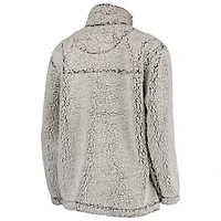 G-III 4Her by Carl Banks Los Angeles Kings Sherpa Quarter-Zip Pullover Jacket