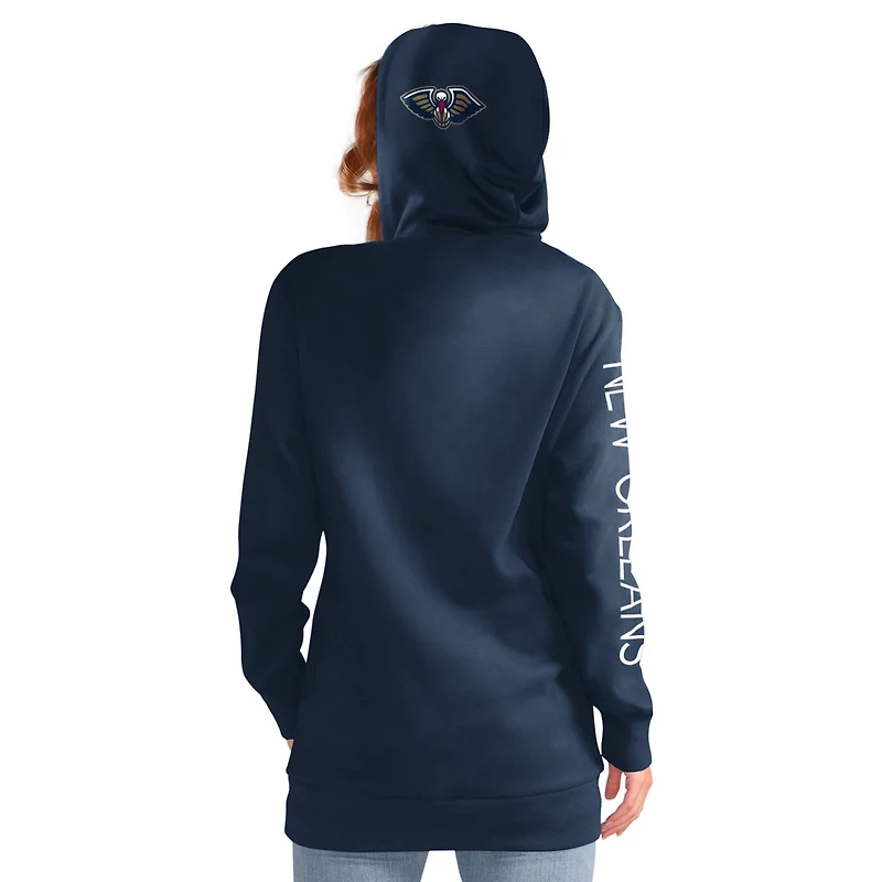 G-III 4Her by Carl Banks New Orleans Pelicans Base Coach Pullover Hoodie
