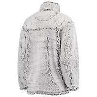 G-III 4Her by Carl Banks Seattle Kraken Sherpa Quarter-Zip Jacket