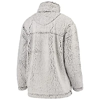 G-III 4Her by Carl Banks St Louis Blues Sherpa Quarter-Zip Pullover Jacket