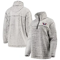 G-III 4Her by Carl Banks Washington Capitals Sherpa Quarter-Zip Pullover Jacket