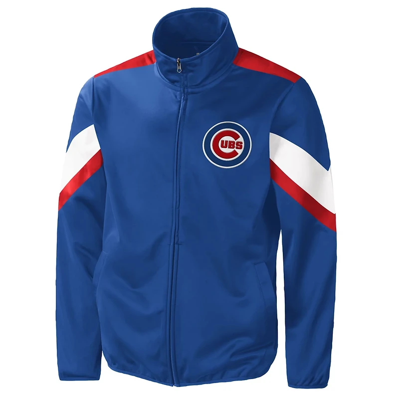 G-III Sports by Carl Banks Chicago Cubs Earned Run Full-Zip Jacket