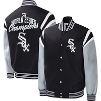 G-III Sports by Carl Banks Chicago White Sox Title Holder Full-Snap Varsity Jacket