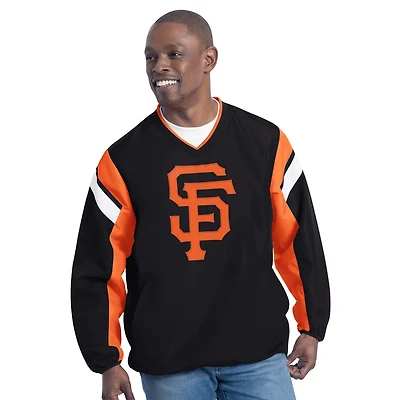 G-III Sports by Carl Banks San Francisco Giants Double Coverage V-Neck Pullover