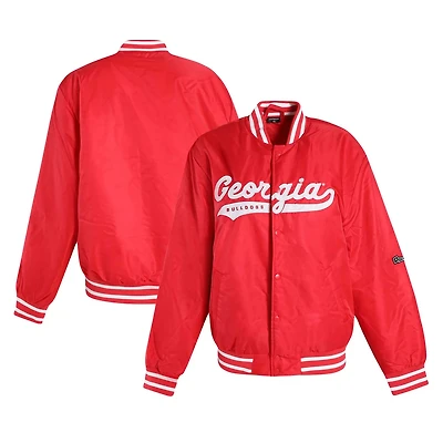 Hype and Vice Georgia Bulldogs A-Game Varsity Full-Snap Jacket