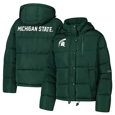 Hype and Vice Michigan State Spartans Puffer Jacket