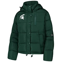 Hype and Vice Michigan State Spartans Puffer Jacket