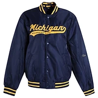 Hype and Vice Michigan Wolverines A-Game Varsity Full-Snap Jacket