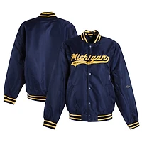 Hype and Vice Michigan Wolverines A-Game Varsity Full-Snap Jacket