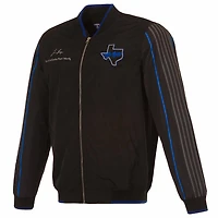 JH Design Dallas Mavericks 2023 24 City Edition Nylon Full-Zip Bomber Jacket