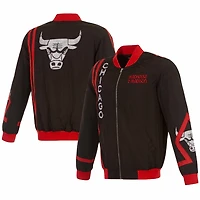 JH Design Men’s Chicago Bulls 2023/24 City Edition Full-Zip Bomber Jacket