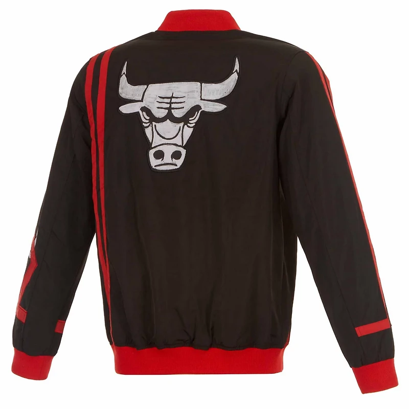 JH Design Men’s Chicago Bulls 2023/24 City Edition Full-Zip Bomber Jacket