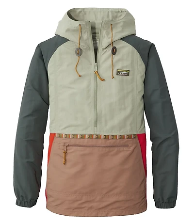 L.L. Bean Men's Mountain Classic Anorak 1/2 Zip Hoodie