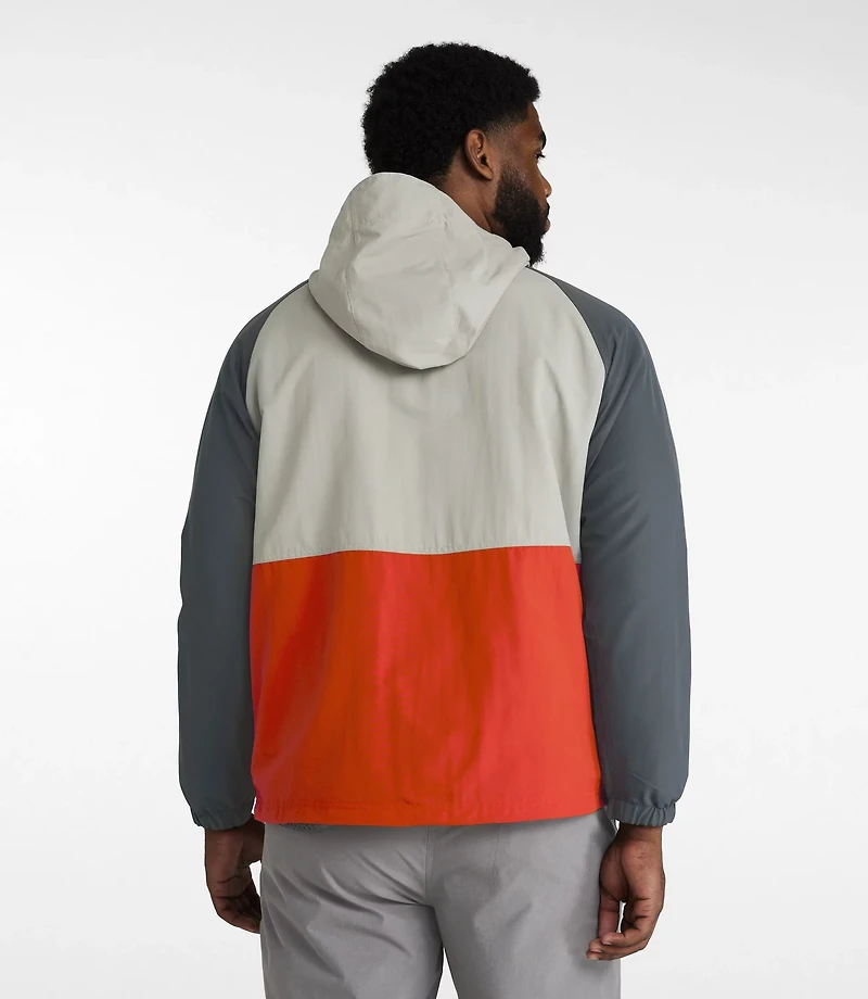 L.L. Bean Men's Mountain Classic Anorak 1/2 Zip Hoodie