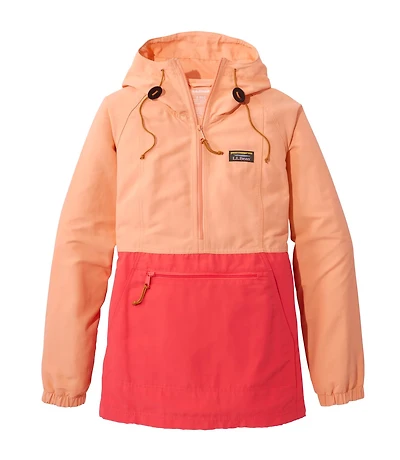 L.L. Bean Women’s Mountain Classic Colorblock Anorak Jacket