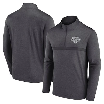 Los Angeles Kings Head-to-Head Raglan Quarter-Zip Top
