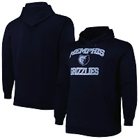 Memphis Grizzlies Big  Tall Heart Soul Pullover Hoodie