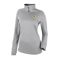 Men's Columbia Los Angeles Lakers Omni-Wick Shotgun Quarter-Zip 20 Pullover