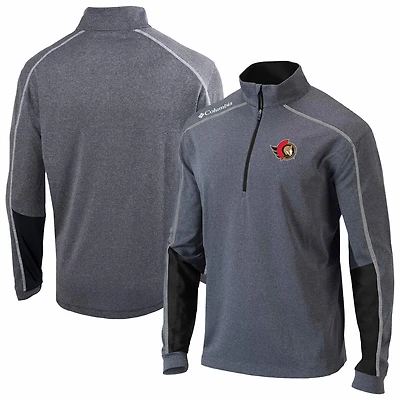 Men's Columbia Ottawa Senators Omni-Wick Shotgun 20 Quarter-Zip Pullover Top