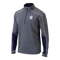 Men's Columbia Toronto Maple Leafs Omni-Wick Shotgun 20 Quarter-Zip Pullover Top