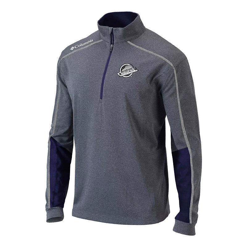 Men's Columbia Vancouver Canucks Omni-Wick Shotgun 20 Quarter-Zip Pullover Top