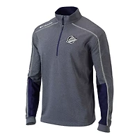 Men's Columbia Vancouver Canucks Omni-Wick Shotgun 20 Quarter-Zip Pullover Top