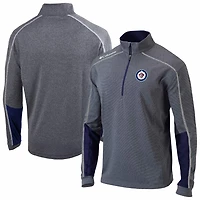 Men's Columbia Winnipeg Jets Omni-Wick Shotgun 20 Quarter-Zip Pullover Top