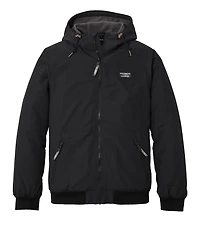 Men's Insulated 3-Season Bomber Hooded Jacket